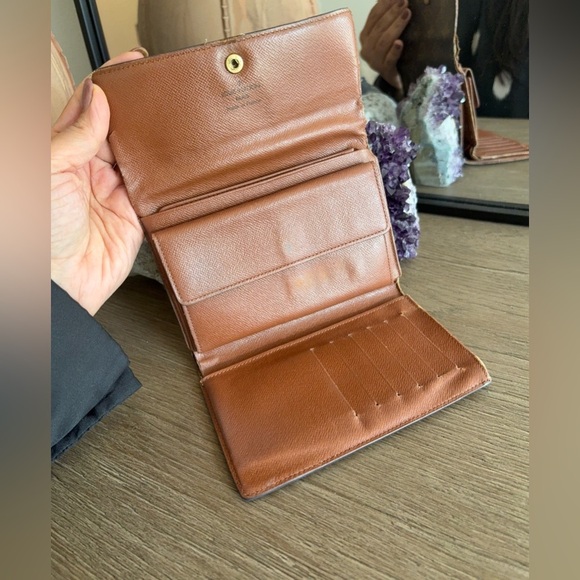 Louis Vuitton Brown Monogram Wallet - Picture 7 of 16